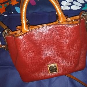 Dooney & Bourke Mini Barlow in pebbled leather.
